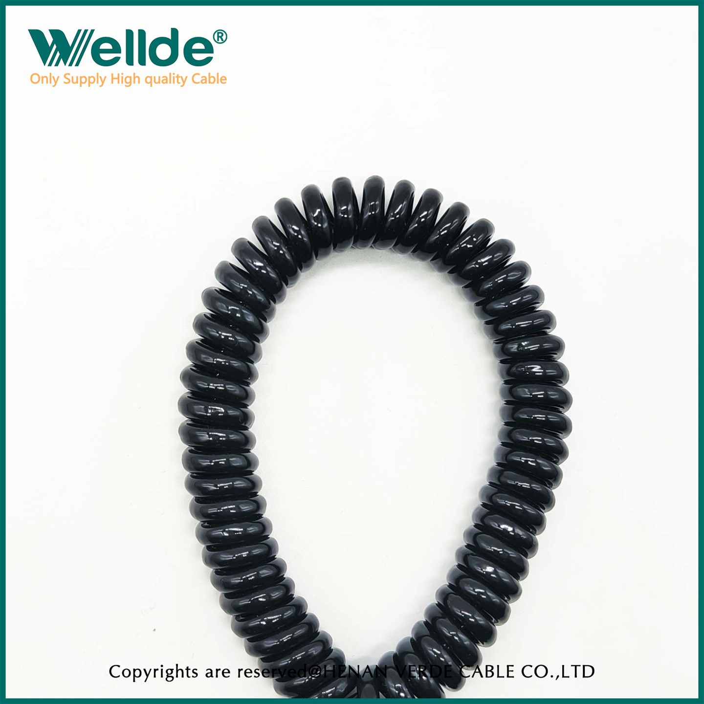 5-жилен спирален кабел