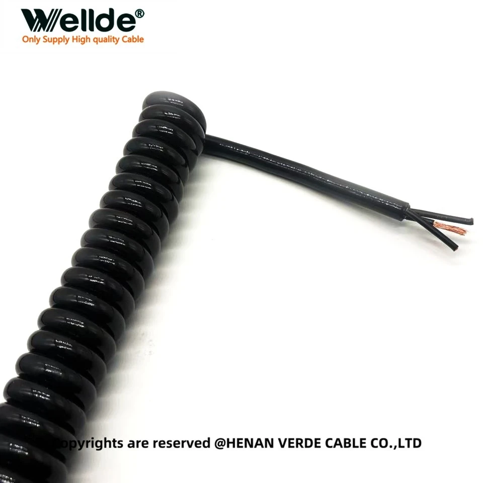 3 Core 2.5mm² Spiral Cable high quality