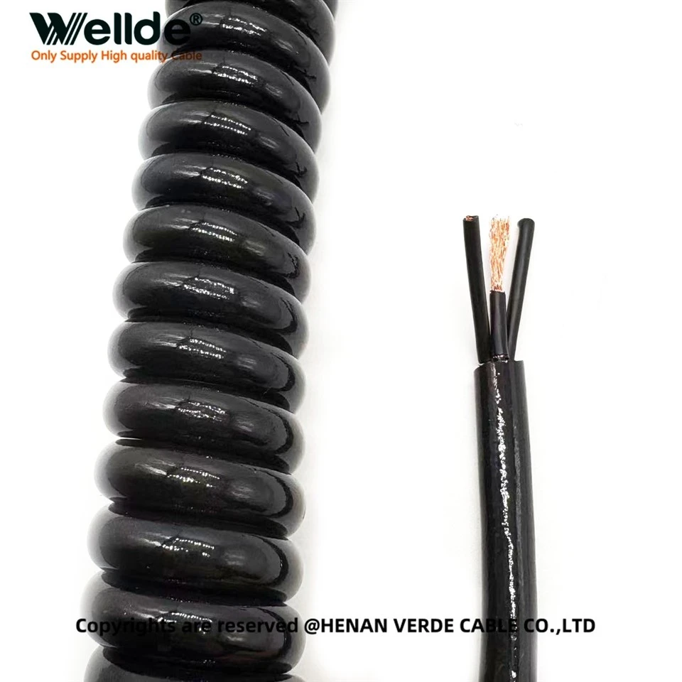3 Core 2.5mm² Spiral Cable suppliers