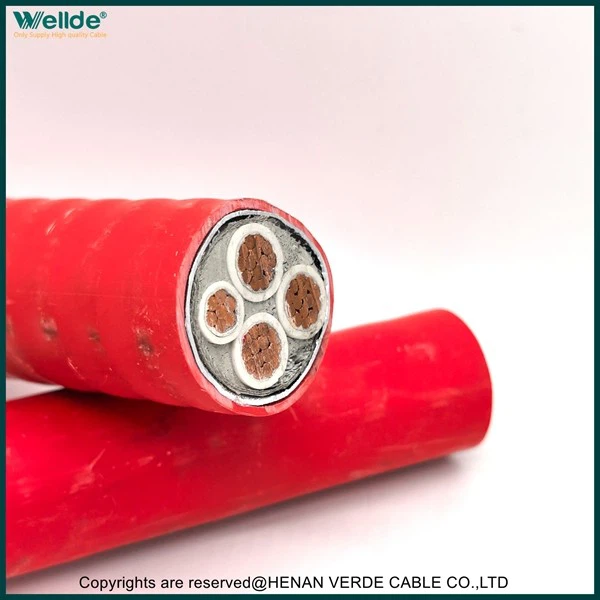 3-primary And 1-auxiliary Four-core Structure Fireproof Cable price