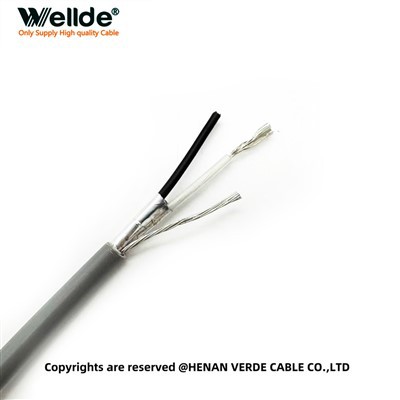2-жилен 18 AWG екраниран контролен кабел